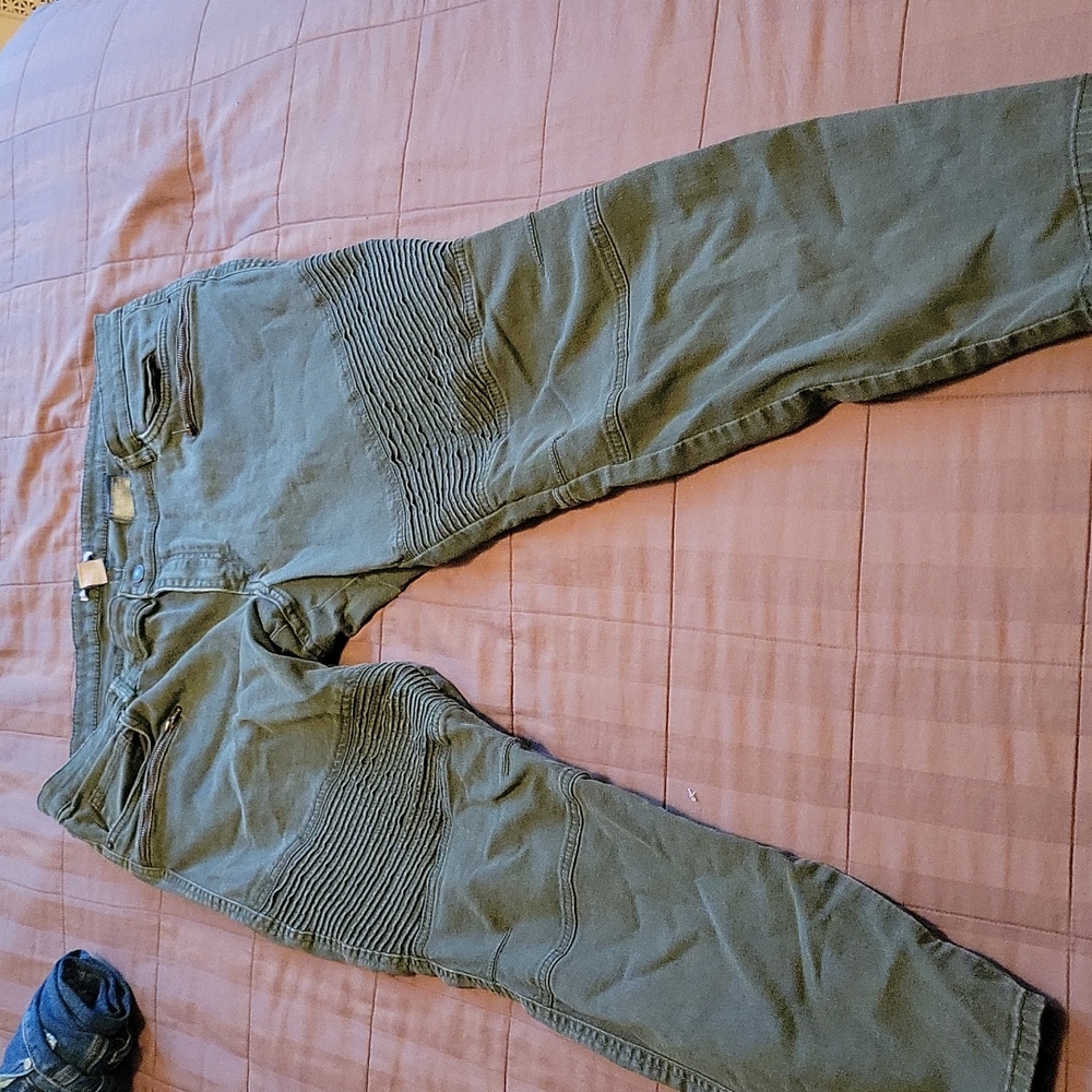 H&M Plus motorcycle pants